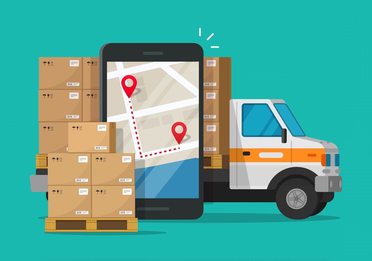 Smart Delivery & Tracking App - Simplifying Logistics with Real-Time Monitoring.